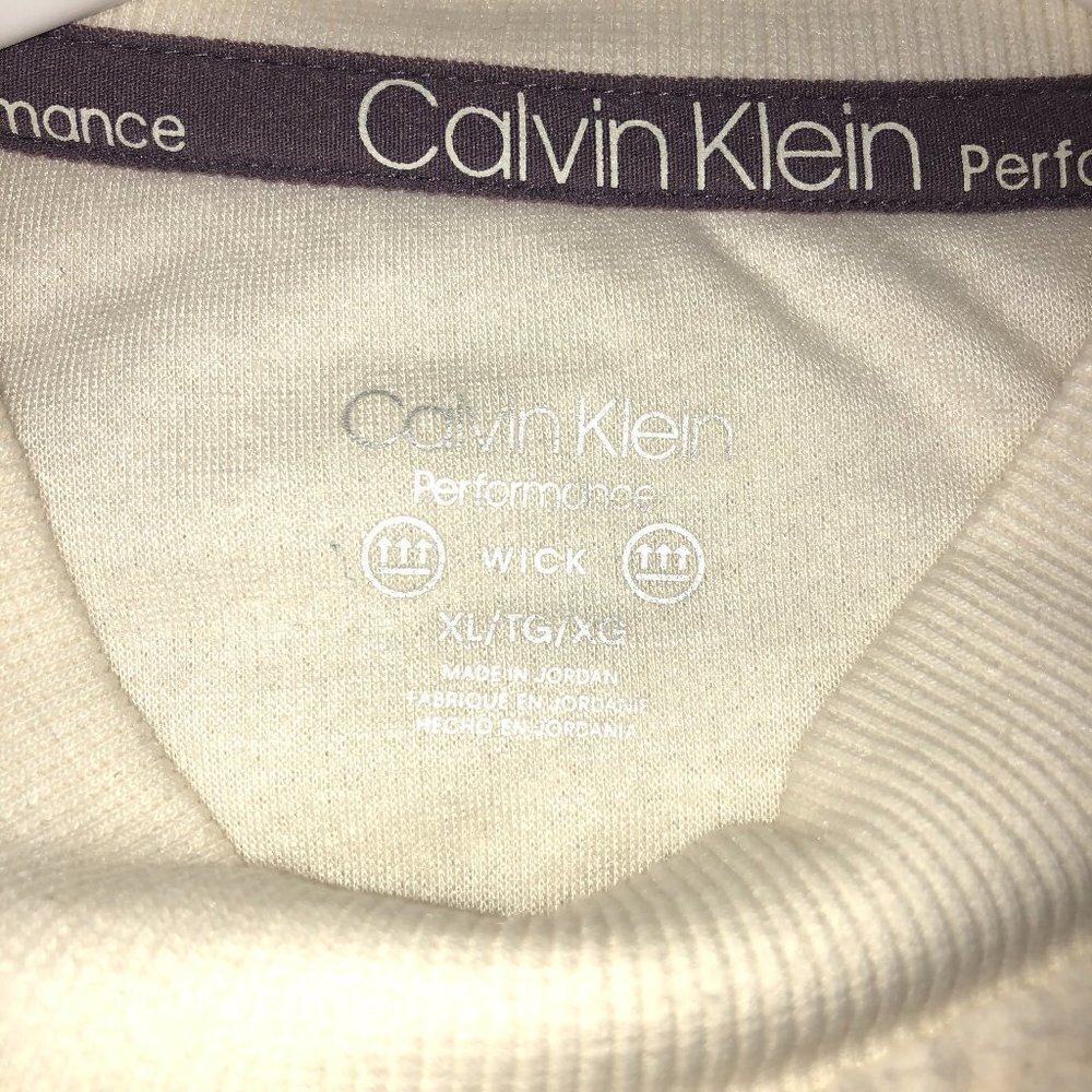 đ
șCALVIN Klein Sherpa Teddy Crewneck Sweater XL - Picture 8 of 9
